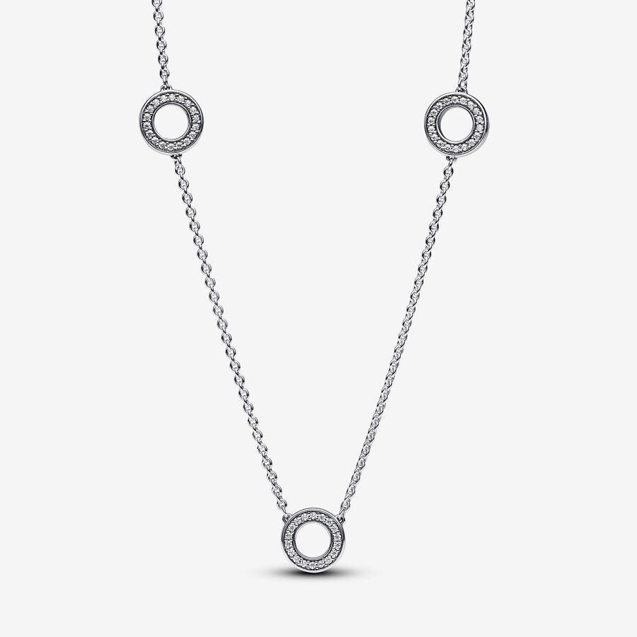 Colar Três Círculos Pave [ENCOMENDA]