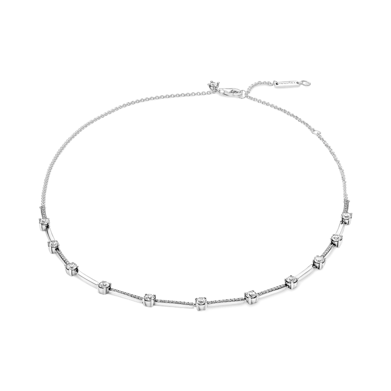 Colar em Barra Pave Brilhante [ENCOMENDA]