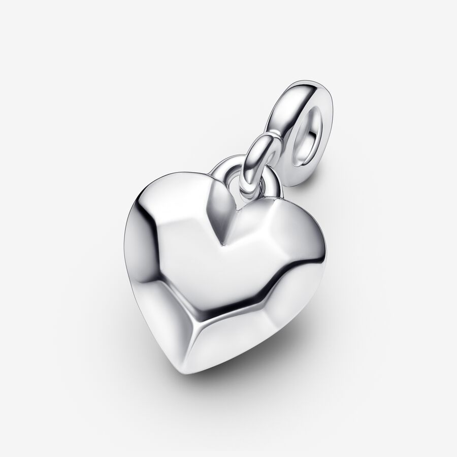Mini Charm Coração Facetado [ENCOMENDA]