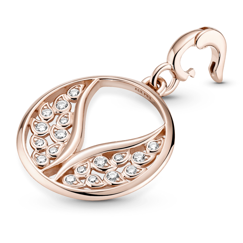 Mini Charm Medalhão Asas Ardentes [ENCOMENDA]