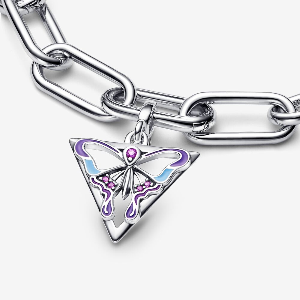 Mini Charm Medalhão Borboleta [ENCOMENDA]