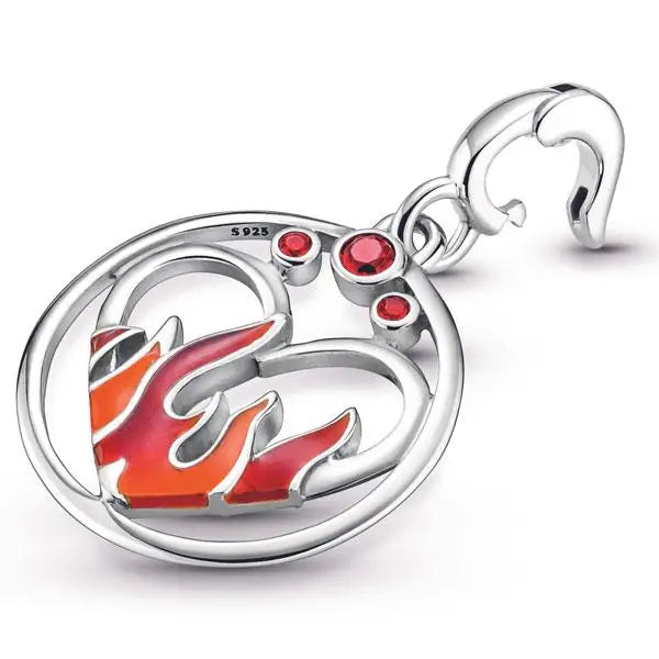 Mini Charm Medalhão Fogo Ardente [ENCOMENDA]