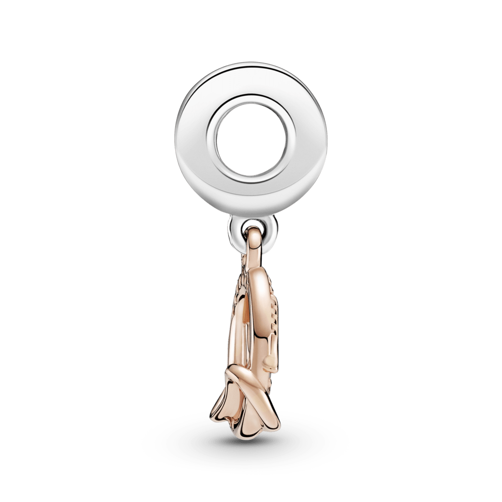 Charm Pendente Mamae Em Dois Tons [ENCOMENDA]