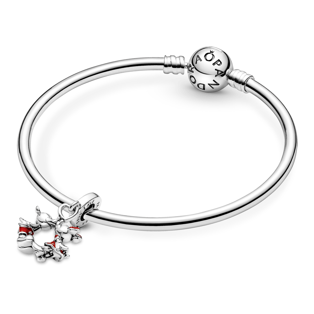 Charm Mickey E Minnie Mouse Beijo