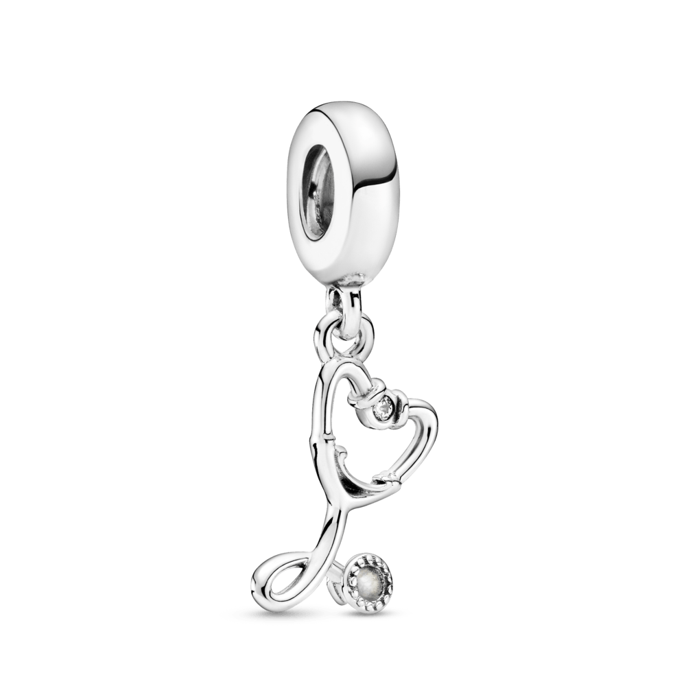 Charm Pendente Estetoscópio da Medicina