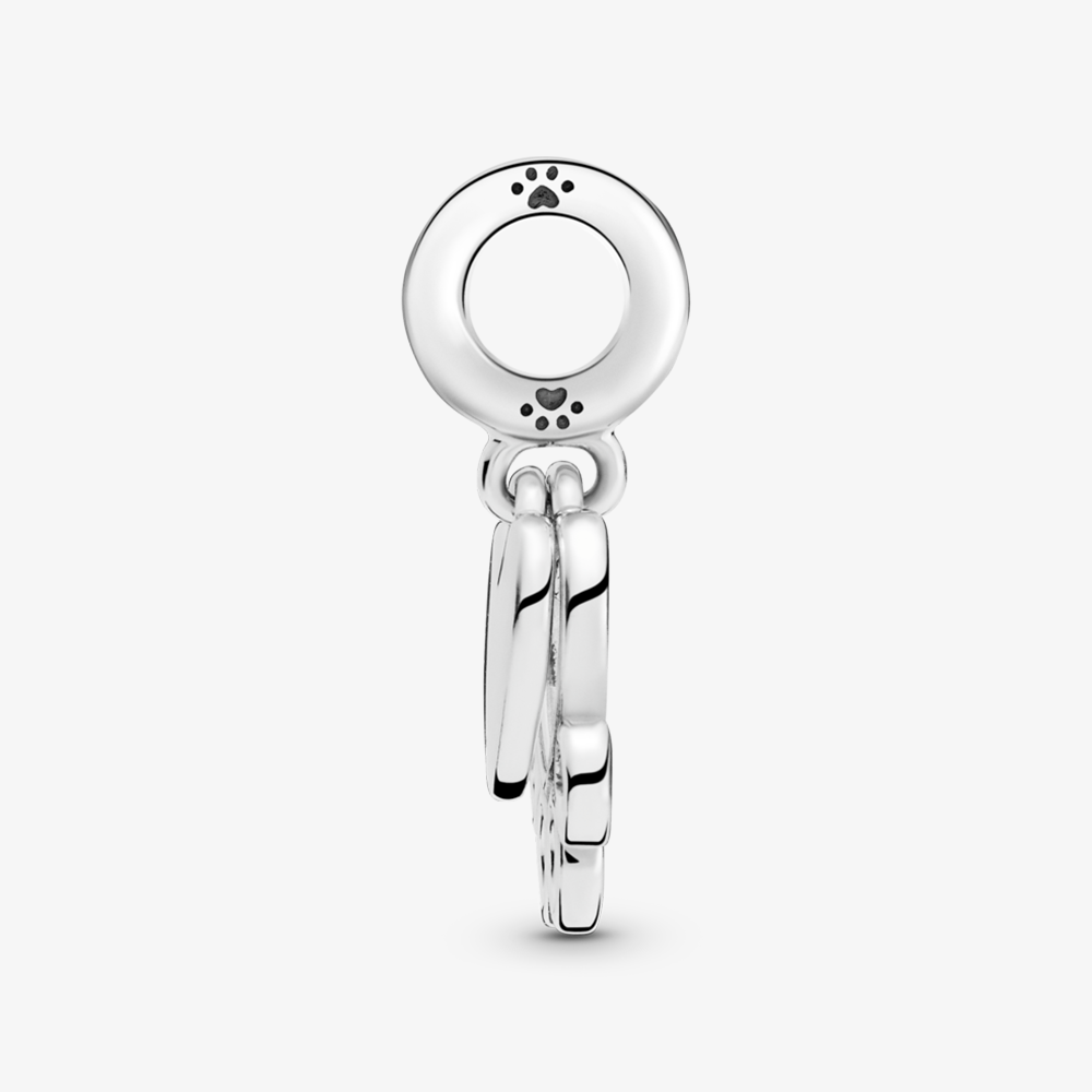 Charm Pendente Patinha Coracao pet