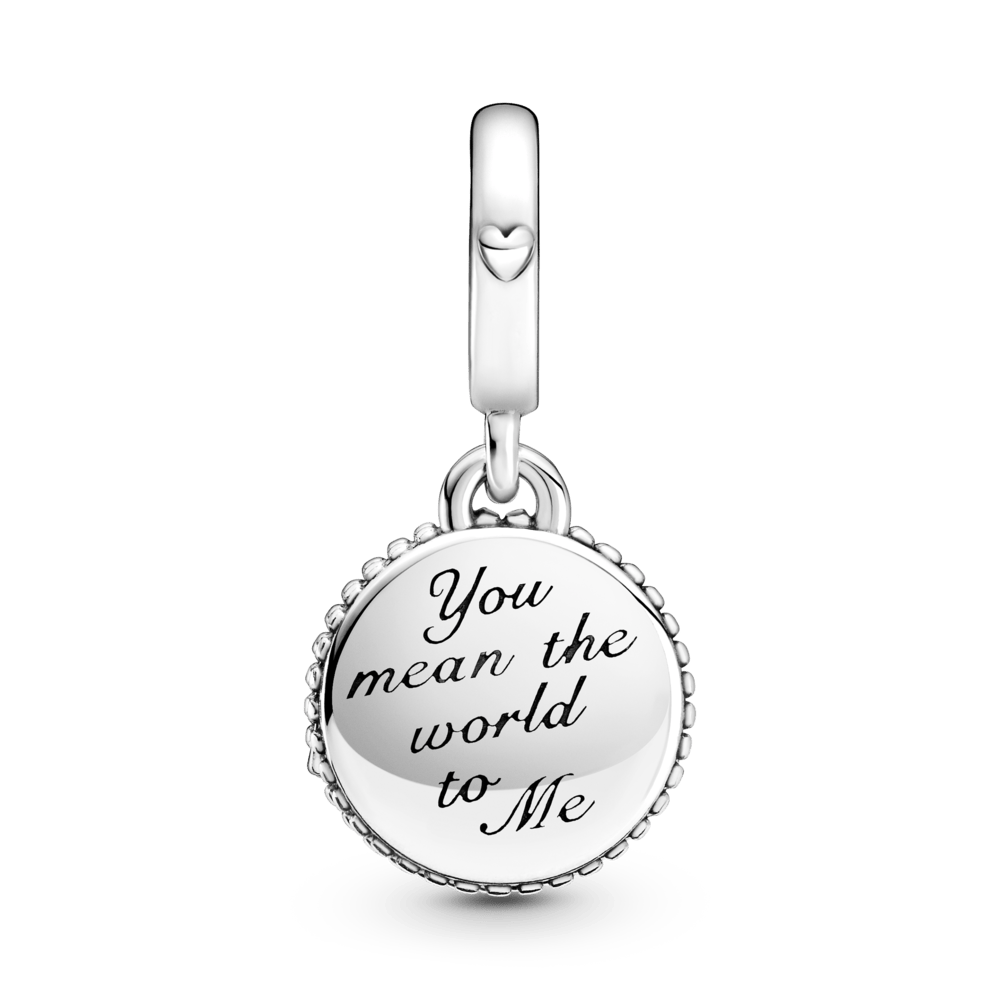 Charm Pendente Mamae Com Globo [ENCOMENDA]