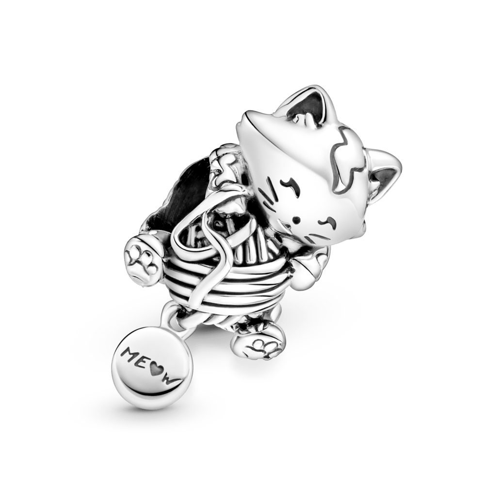 Charm Gatinho com Novelo de Lã [ENCOMENDA]