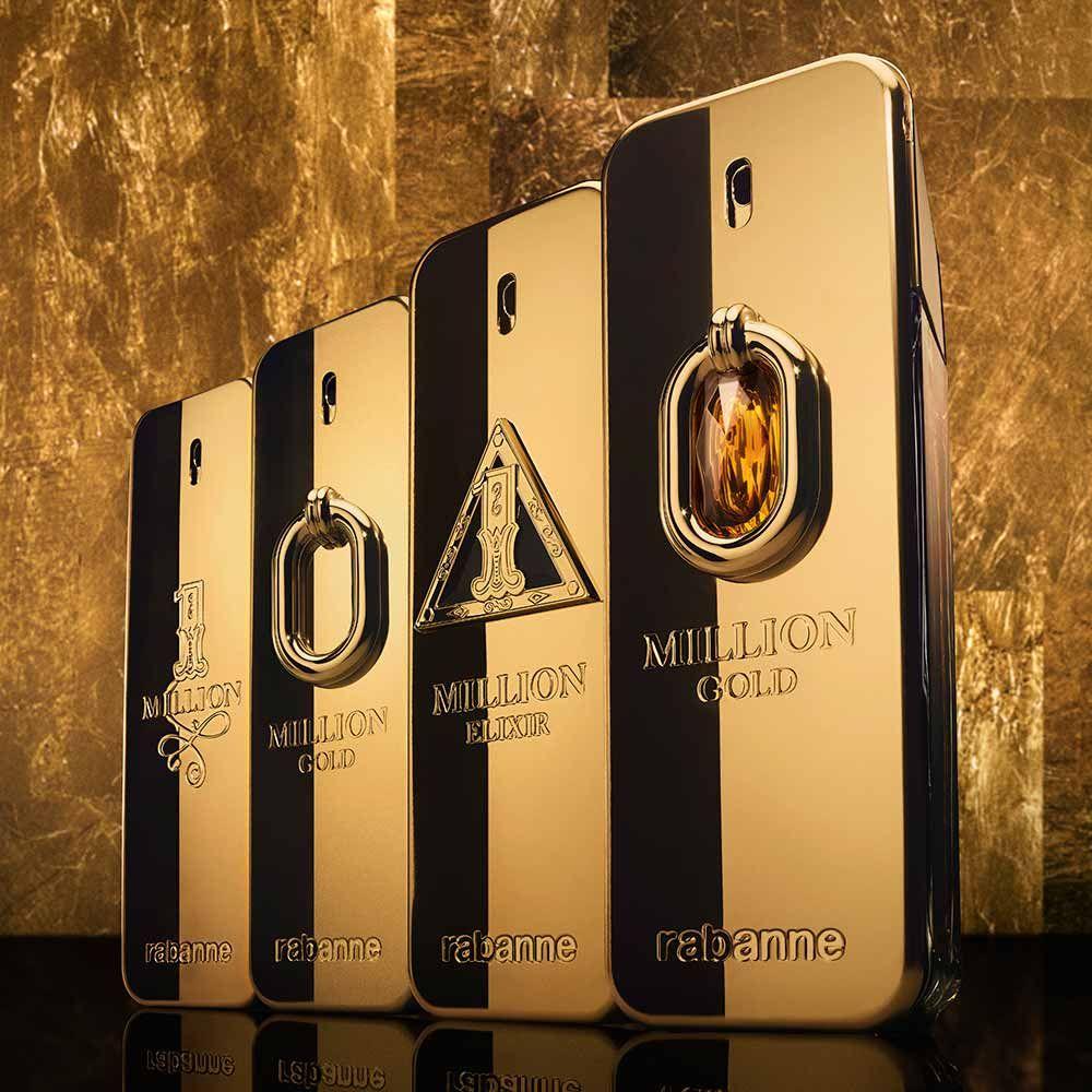 Paco Rabanne Million Gold Elixir Parfum Intense Masculino