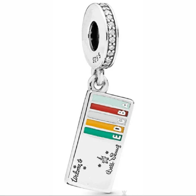 Charm Bilhete Vintage [ENCOMENDA]