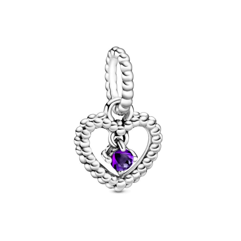 Charms Pendente Coração Esferas [ENCOMENDA]