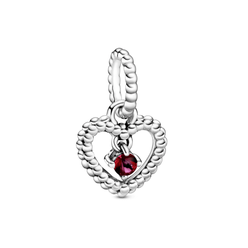 Charms Pendente Coração Esferas [ENCOMENDA]