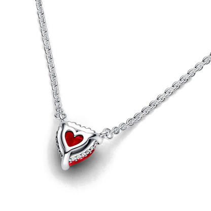 Colar - Sparkling Heart Halo