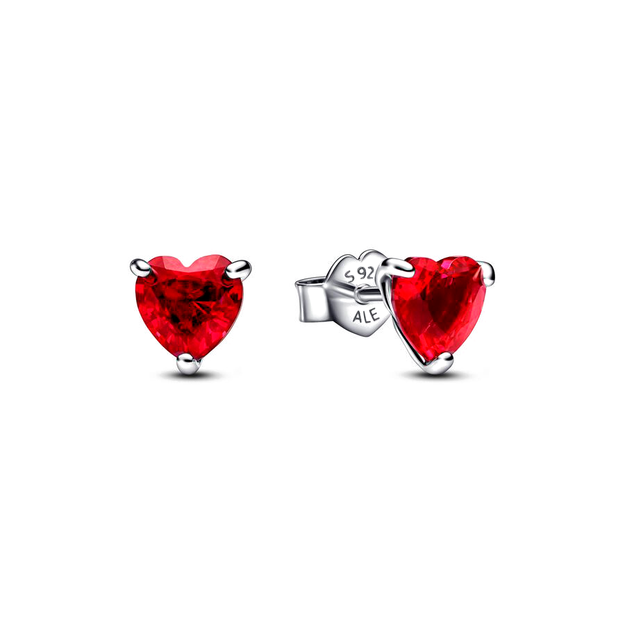 Brincos - Red Heart