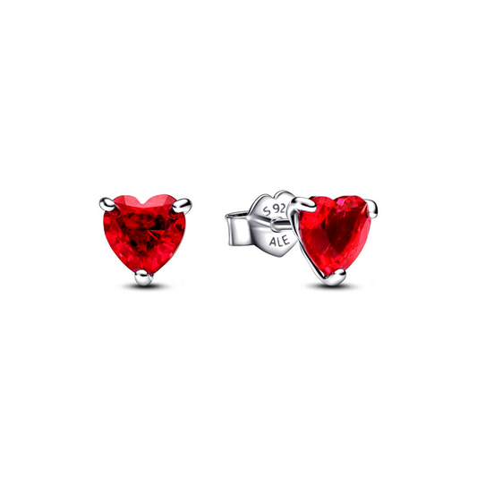 Brincos - Red Heart