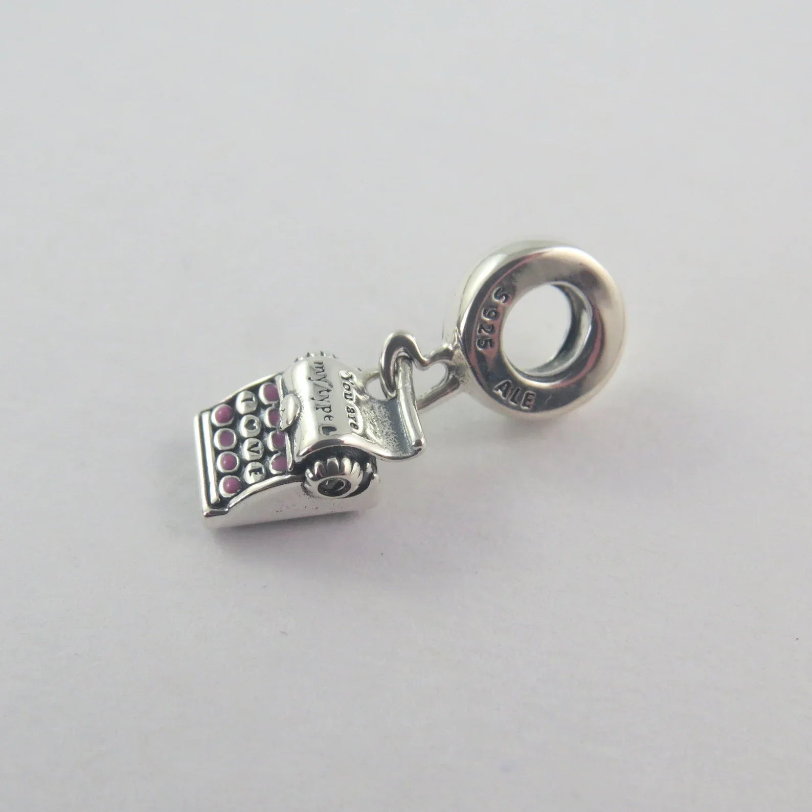 Charm Pendente Maquina De Escrever [ENCOMENDA]