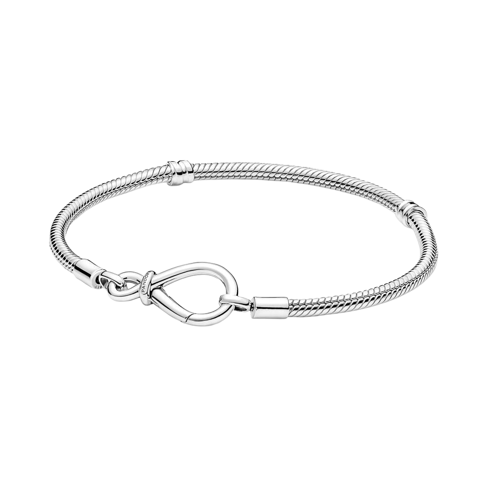 Bracelete De Trama No Infinito Pandora Moments