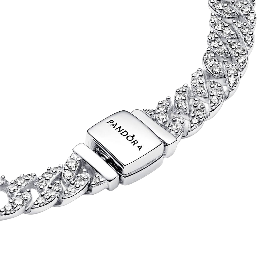 Pulseira de Corrente Pavé Atemporal