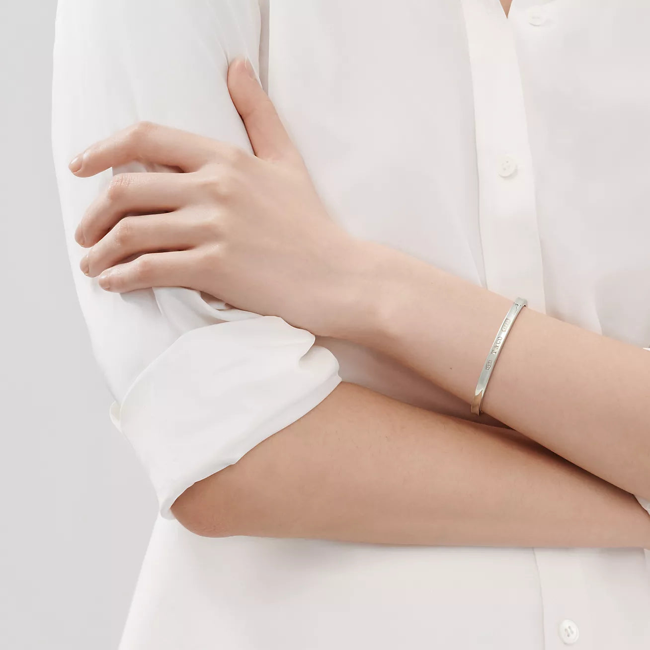 Bracelete - Cuff, Prata