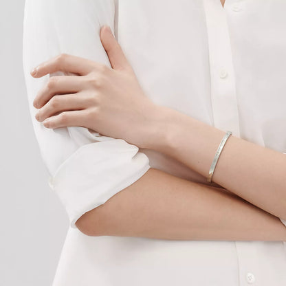 Bracelete - Cuff, Prata